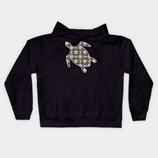 Turtle floral Kids Hoodie